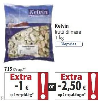 Promoties Kelvin frutti di mare - Kelvin - Geldig van 26/02/2014 tot 11/03/2014 bij Colruyt