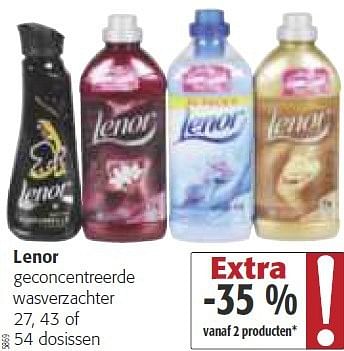 Promoties Lenor geconcentreerde wasverzachter - Lenor - Geldig van 26/02/2014 tot 11/03/2014 bij Colruyt