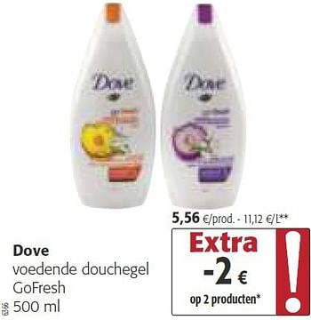 Promoties Dove voedende douchegel gofresh - Dove - Geldig van 26/02/2014 tot 11/03/2014 bij Colruyt