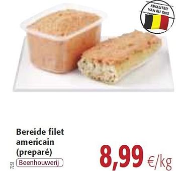 Promoties Bereide filet americain - Huismerk - Colruyt - Geldig van 26/02/2014 tot 11/03/2014 bij Colruyt