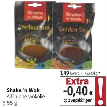 Promoties Shake `n wok all-in-one wokolie - Shake`n Wok - Geldig van 26/02/2014 tot 11/03/2014 bij Colruyt