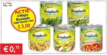 Promoties Bonduelle witte bonen - Bonduelle - Geldig van 27/02/2014 tot 11/03/2014 bij Prima