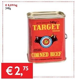 Promoties Targed corned beef - Huismerk - Prima - Geldig van 27/02/2014 tot 11/03/2014 bij Prima
