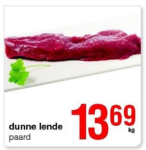 Promoties Dunne lende - Huismerk - Spar Retail - Geldig van 27/02/2014 tot 12/03/2014 bij Spar (Colruytgroup)