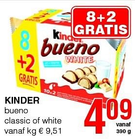 Promotions Kinder bueno - Kinder - Valide de 27/02/2014 à 12/03/2014 chez Spar (Colruytgroup)