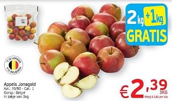 Promoties Appels jonagold - Huismerk - Intermarche - Geldig van 04/03/2014 tot 09/03/2014 bij Intermarche
