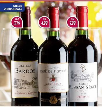 Promoties Château bardos - Rode wijnen - Geldig van 05/03/2014 tot 11/03/2014 bij Aldi