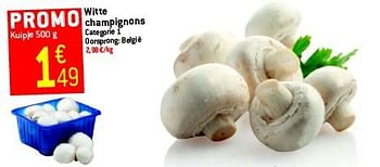 Promoties Witte champignons - Huismerk - Smatch - Geldig van 05/03/2014 tot 11/03/2014 bij Smatch
