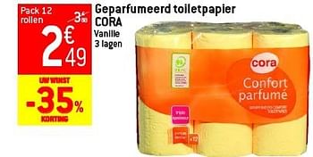 Promoties Geparfumeerd toiletpapier cora - Cora - Geldig van 05/03/2014 tot 11/03/2014 bij Smatch