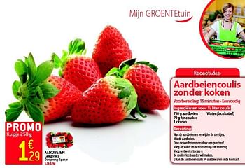 Promoties Aardbeien - Huismerk - Match - Geldig van 05/03/2014 tot 11/03/2014 bij Match