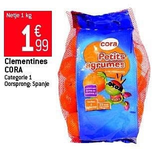 Promoties Clementines cora - Cora - Geldig van 05/03/2014 tot 11/03/2014 bij Match