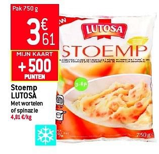 Promoties Stoemp lutosa - Lutosa - Geldig van 05/03/2014 tot 11/03/2014 bij Match