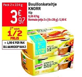 Promoties Bouillonketeltje knorr - Knorr - Geldig van 05/03/2014 tot 11/03/2014 bij Match