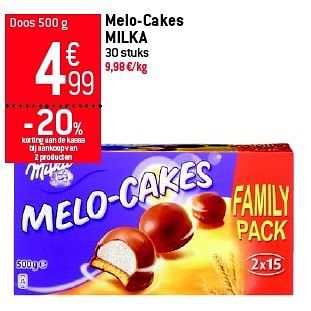 Promoties Melo-cakes milka - Milka - Geldig van 05/03/2014 tot 11/03/2014 bij Match