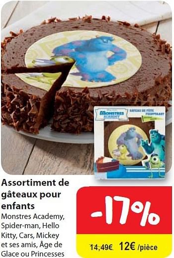 Produit Maison Carrefour Assortiment De Gateaux Pour Enfant En Promotion Chez Carrefour Market