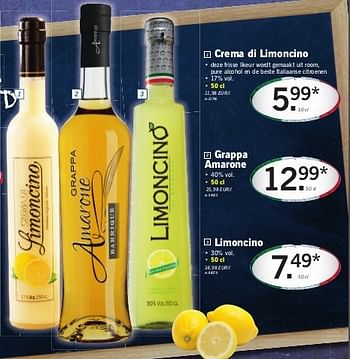 Promoties Crema di limoncino - Huismerk - Lidl - Geldig van 06/03/2014 tot 12/03/2014 bij Lidl