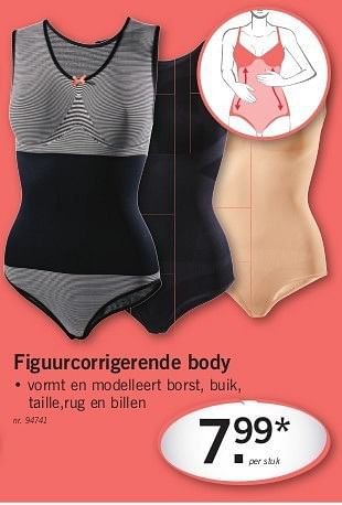 Promoties Figuurcorrigerende body - Jolinesse - Geldig van 06/03/2014 tot 12/03/2014 bij Lidl
