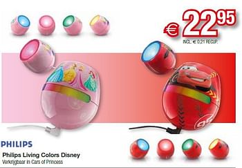 Promoties Philips living colors disney - Philips - Geldig van 06/03/2014 tot 27/03/2014 bij Euro Shop