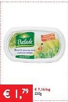 Promoties Balade boter - Balade - Geldig van 13/03/2014 tot 25/03/2014 bij Prima