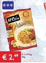 Promoties Mc cain pommes allumettes - Mc Cain - Geldig van 13/03/2014 tot 25/03/2014 bij Prima
