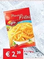 Promoties Pommes frites - Iglo - Geldig van 13/03/2014 tot 25/03/2014 bij Prima