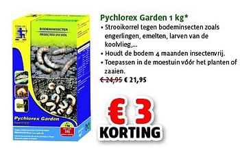 Promoties Pychlorex garden - Edialux - Geldig van 25/03/2014 tot 05/04/2014 bij Aveve