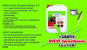 Promoties Aveve green kill gebruiksklaar - Huismerk - Aveve - Geldig van 25/03/2014 tot 05/04/2014 bij Aveve