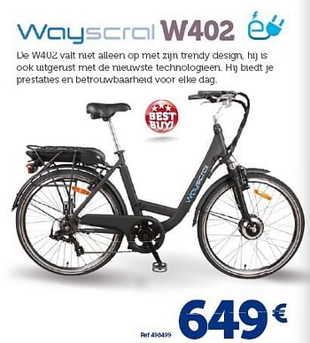 Promoties Wayscral w402 - Wayscrall - Geldig van 01/04/2014 tot 31/03/2015 bij Auto 5