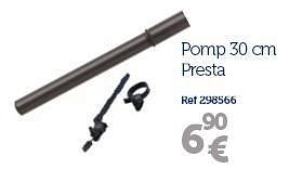 Promoties Pomp 30 cm presta - Huismerk - Auto 5  - Geldig van 01/04/2014 tot 31/03/2015 bij Auto 5