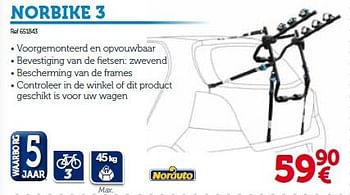 Promoties Norbike 3 - Norauto - Geldig van 01/04/2014 tot 31/03/2015 bij Auto 5