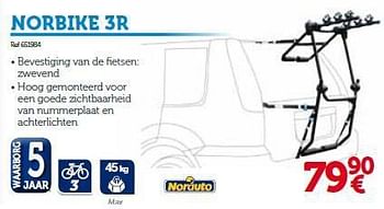 Promoties Norbike 3r - Norauto - Geldig van 01/04/2014 tot 31/03/2015 bij Auto 5