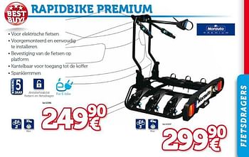 Promoties Rapidbike premium - Norauto - Geldig van 01/04/2014 tot 31/03/2015 bij Auto 5