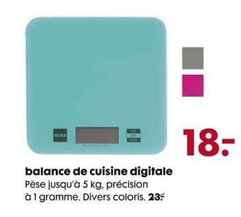 kook een maaltijd Uitputten lelijk Huismerk - Hema Balance de cuisine digitale - Promotie bij Hema