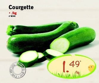 Produit Maison - Lidl Courgette - En Promotion Chez Lidl