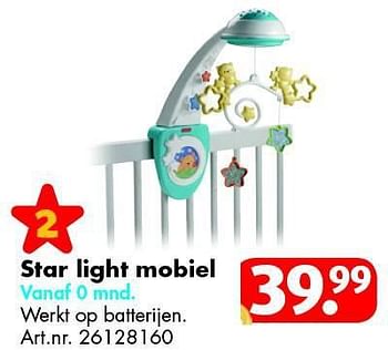 Promoties Star light mobiel - Fisher-Price - Geldig van 26/04/2014 tot 11/05/2014 bij Bart Smit