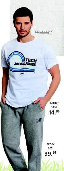 Promoties T-shirt - Jack & Jones - Geldig van 29/04/2014 tot 30/05/2014 bij Primo
