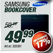 Promoties Samsung bookcover - Samsung - Geldig van 01/05/2014 tot 31/05/2014 bij Auva
