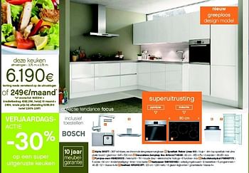 Promoties Super uitgeruste keuken - Huismerk - Eggo - Geldig van 01/05/2014 tot 31/05/2014 bij Eggo