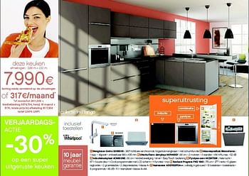 Promoties Super uitgeruste keuken - Huismerk - Eggo - Geldig van 01/05/2014 tot 31/05/2014 bij Eggo