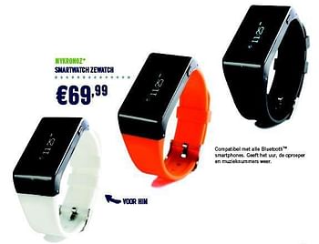 Promoties Mykronoz smartwatch zewatch - MyKronoz - Geldig van 01/05/2014 tot 31/05/2014 bij The Phone House