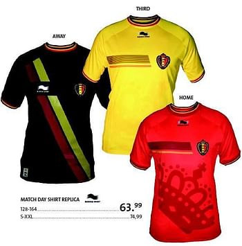 Promoties Match day shirt replica - Burrda Sport - Geldig van 15/05/2014 tot 15/06/2014 bij Primo
