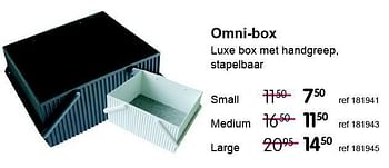Promoties Omni-box - Huismerk - Free Time - Geldig van 19/05/2014 tot 09/06/2014 bij Freetime