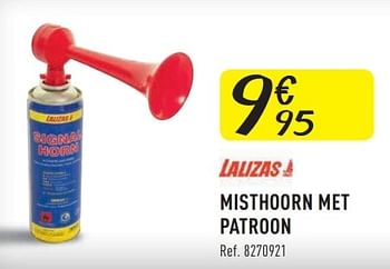 Promoties Misthoorn met patroon - Lalizas - Geldig van 24/05/2014 tot 21/06/2014 bij Decathlon