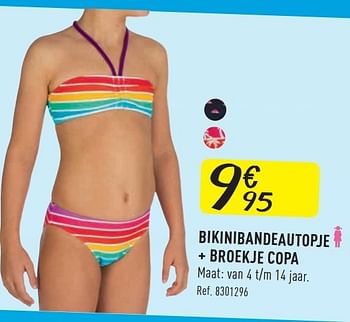 Promoties Bikinibandeautopje + broekje copa - Tribord - Geldig van 24/05/2014 tot 21/06/2014 bij Decathlon