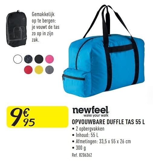 Sac discount newfeel 55l