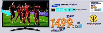 Promotions Samsung smart tv ue60f6300 - Samsung - Valide de 26/05/2014 à 26/06/2014 chez Krefel