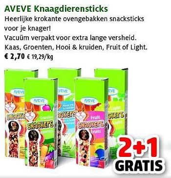 Promoties Aveve knaagdierensticks - Huismerk - Aveve - Geldig van 27/05/2014 tot 08/06/2014 bij Aveve