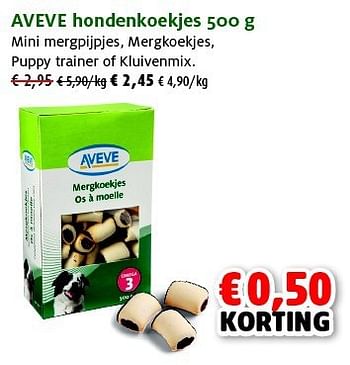 Promoties Aveve hondenkoekjes - Huismerk - Aveve - Geldig van 27/05/2014 tot 08/06/2014 bij Aveve
