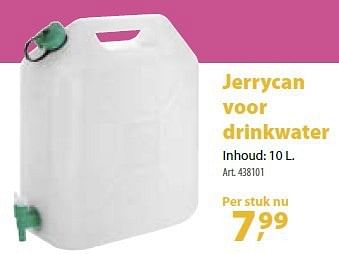Verdorie Volgen optocht Huismerk - Gamma Jerrycan voor drinkwater - Promotie bij Gamma