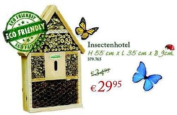 Promoties Insectenhotel - Huismerk - Walter Van Gastel - Geldig van 04/06/2014 tot 15/06/2014 bij Walter Van Gastel